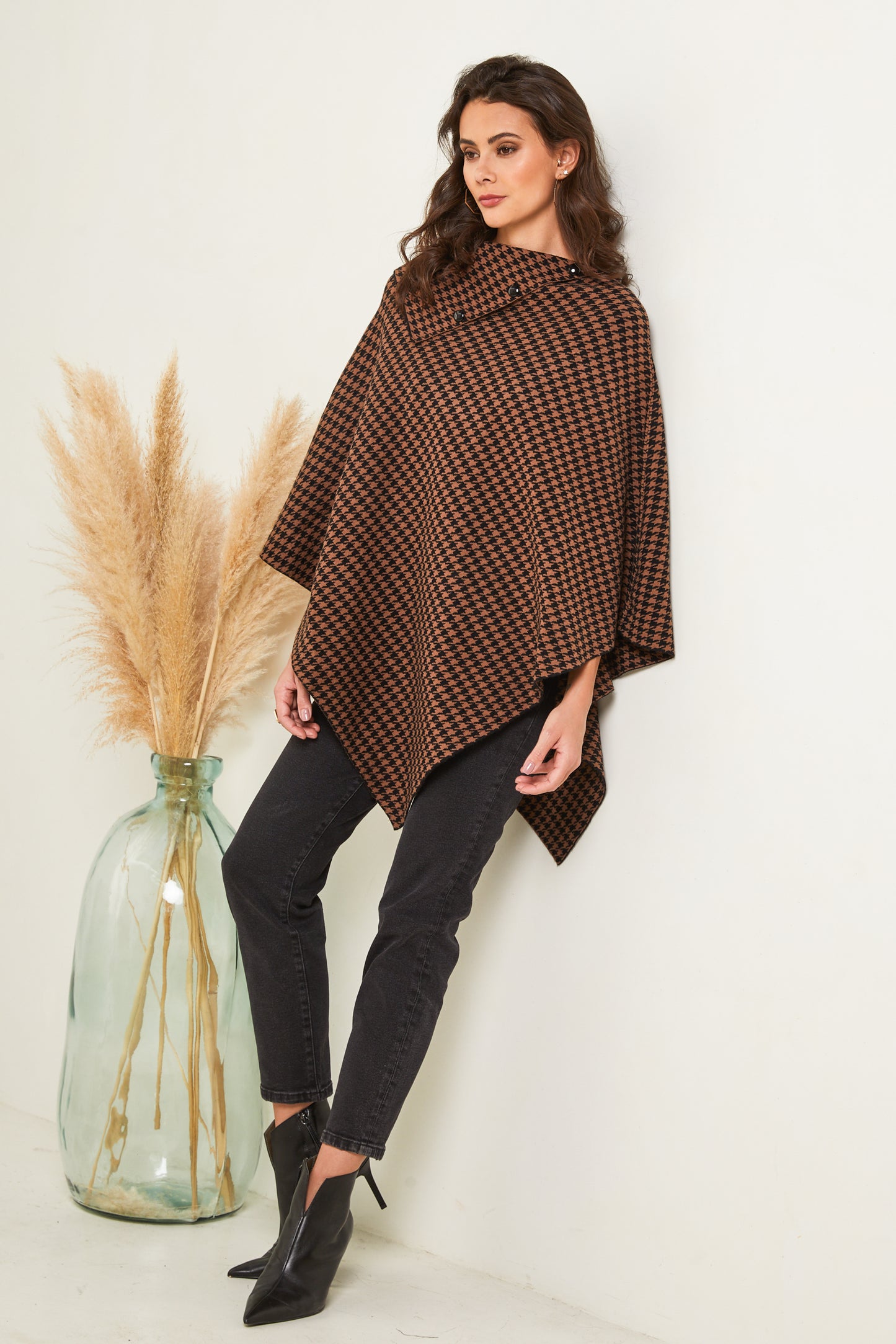 Poncho en maille