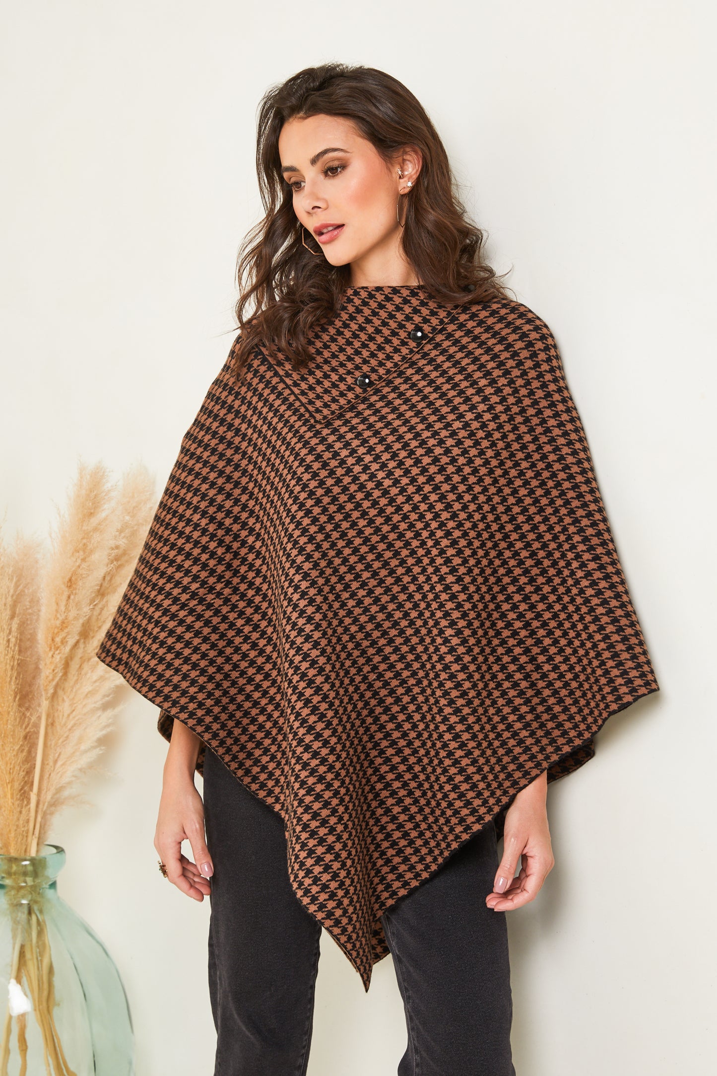 Poncho en maille